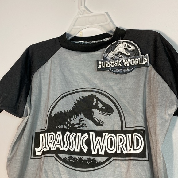 2 Dog Shirts size XL Pink Patrick and Gray Jurassic Park - Picture 5 of 9